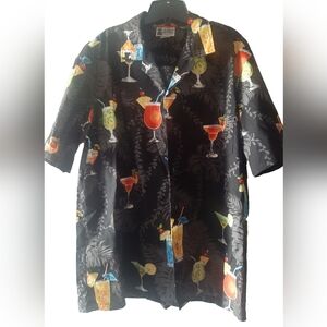Aloha Republic 100% Cotton Shirt Made in Hawaii Men's Size L